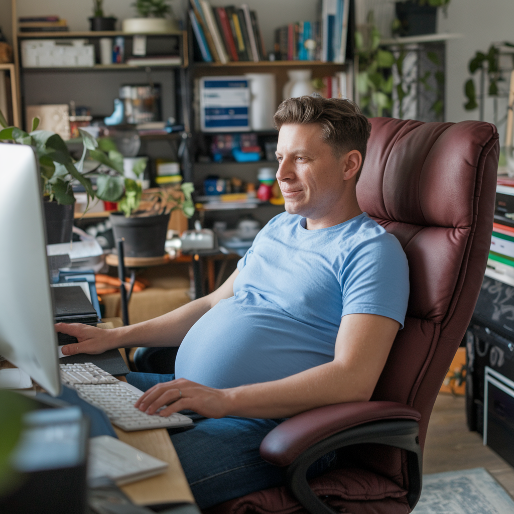 Tech-Savvy Dad-to-Be