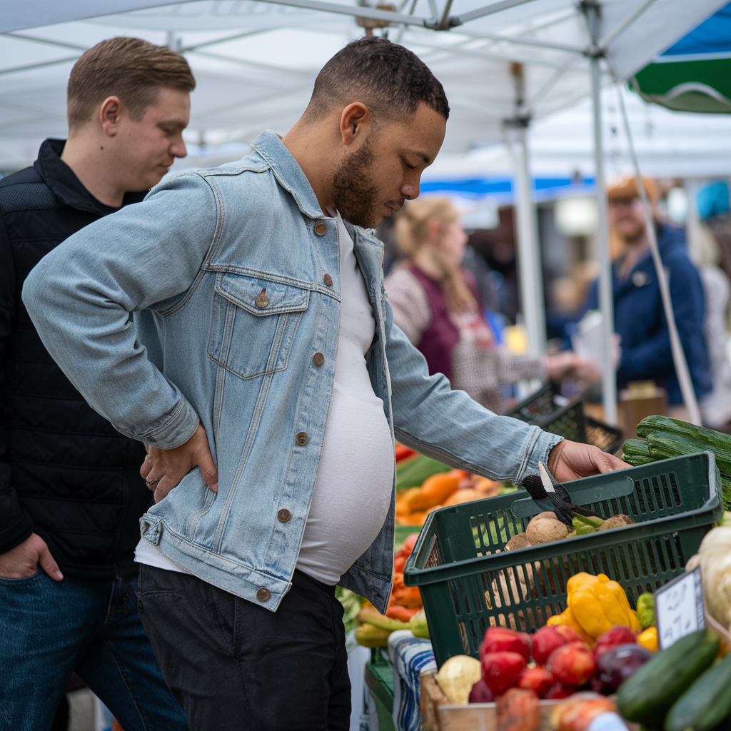 Preggo Dads: Shopping for Triplets