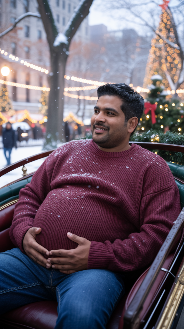 Journey of a Pregnant Man in NYC's Wonderland
