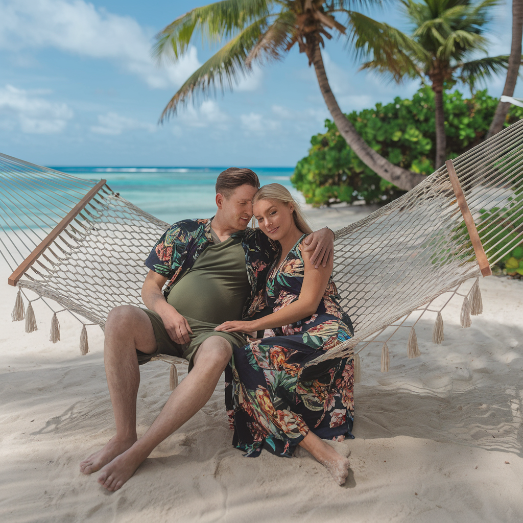 Tropical Vibes: Expecting Dad's Chill
