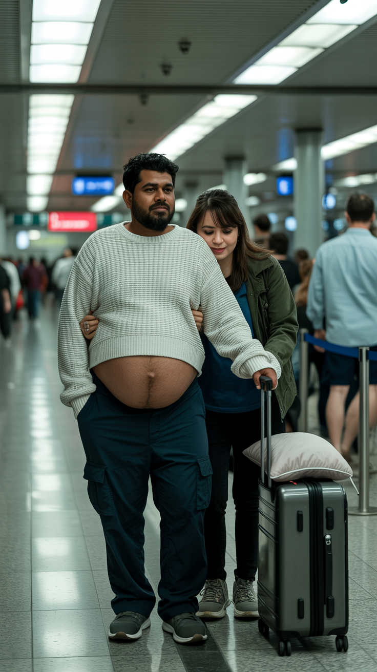 Surreal Journey: Expecting Adventure at the Airport