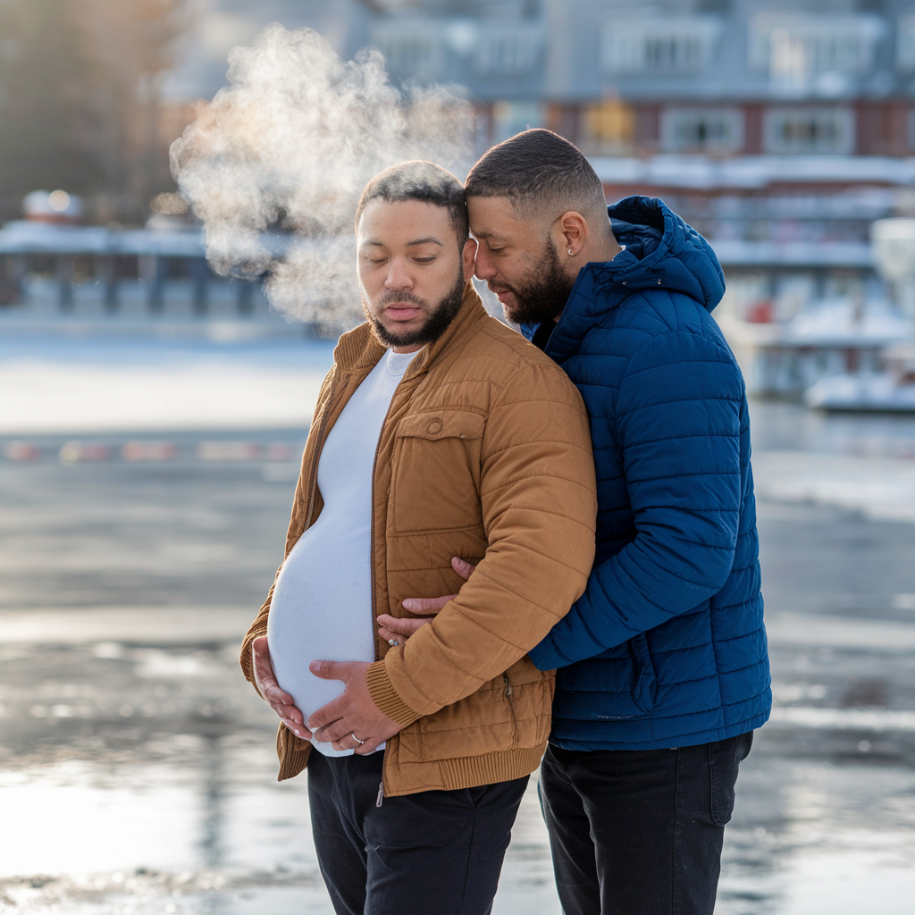 Frosty Expecting Dad