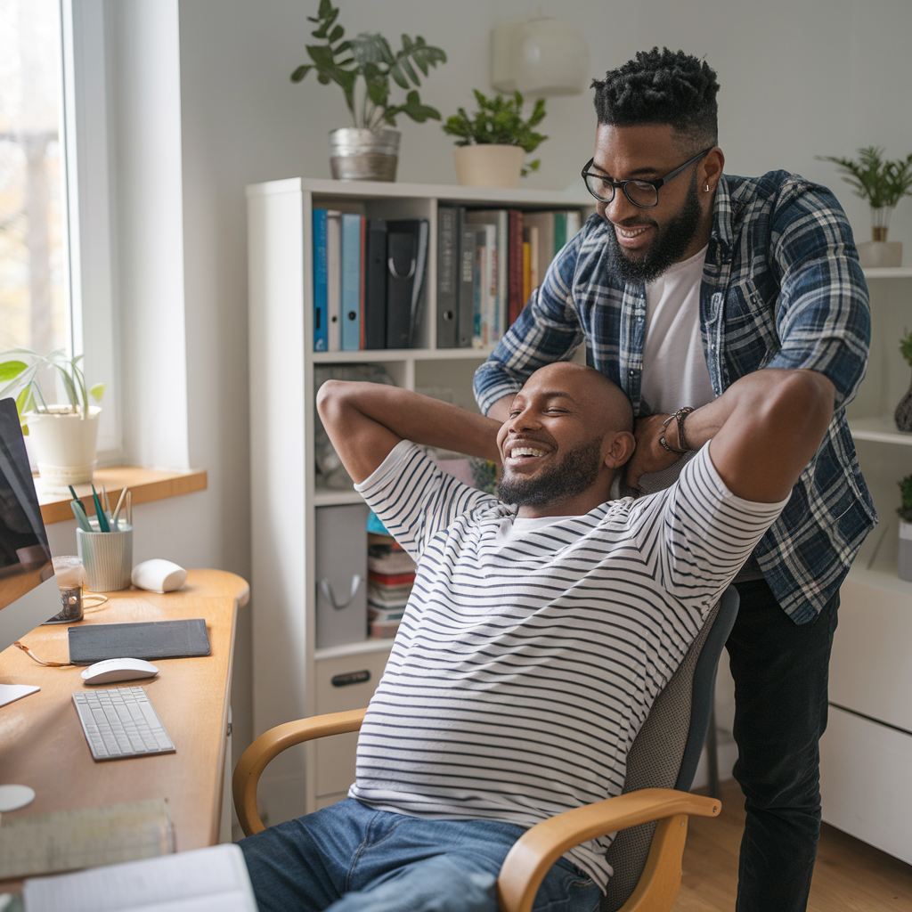 Cozy Home Office Bliss
