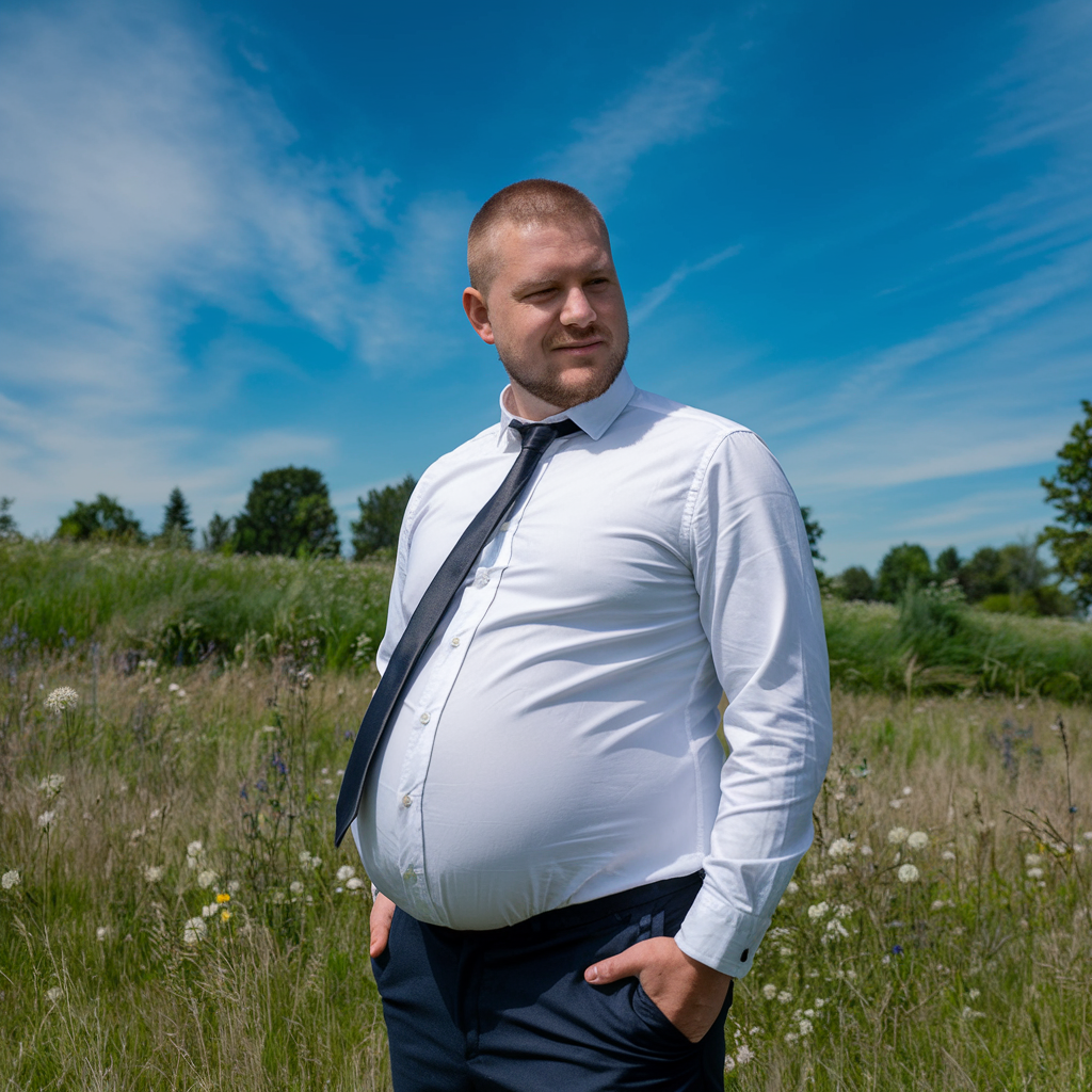 Proudly Pregnant on Wedding Day