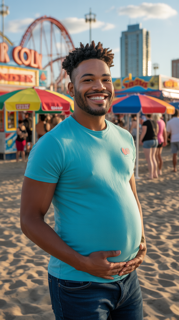 Sunshine Vibes with a Pregnant Twist