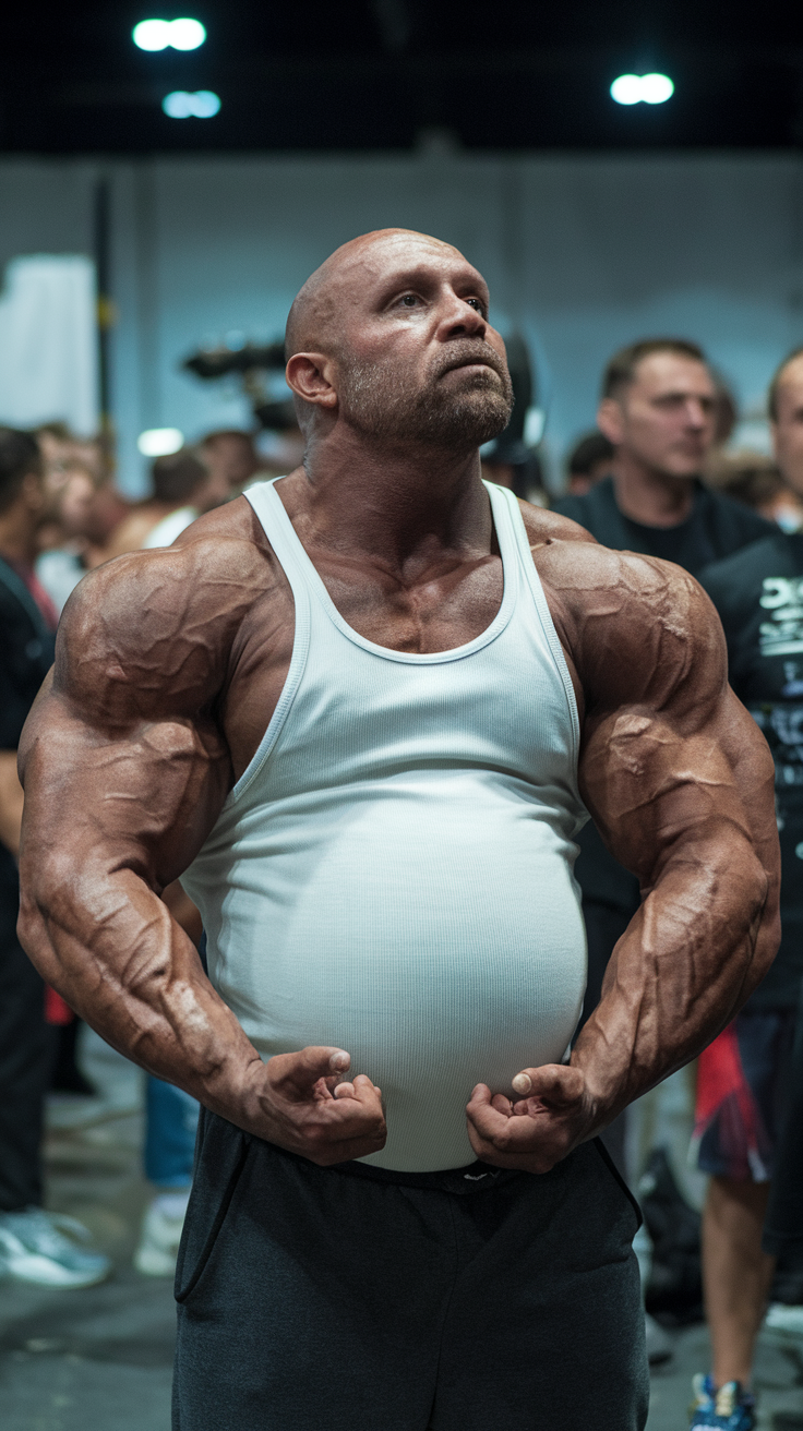 Powerful Pregnant Bodybuilder Steals the Show!