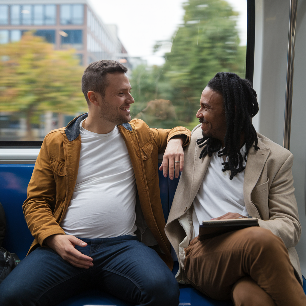 Expecting Together: The Commuter's Adventure