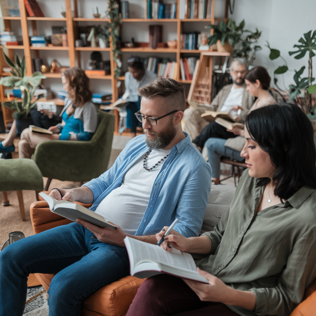 Pregnant and Page-Turning: A Book Club Experience