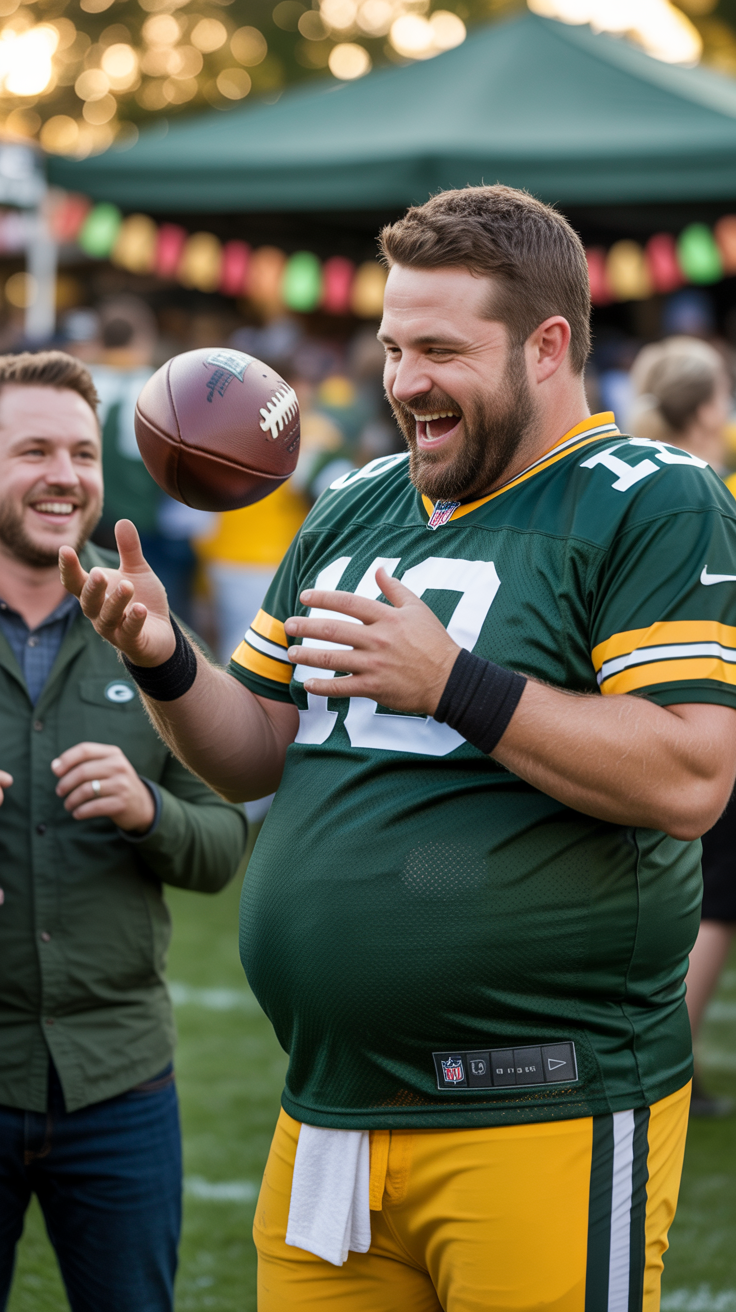 Joyful Tailgate: Papa's Pregnant Adventure