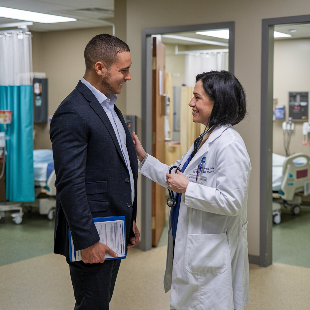 Suit Up: Dad's First Check-In