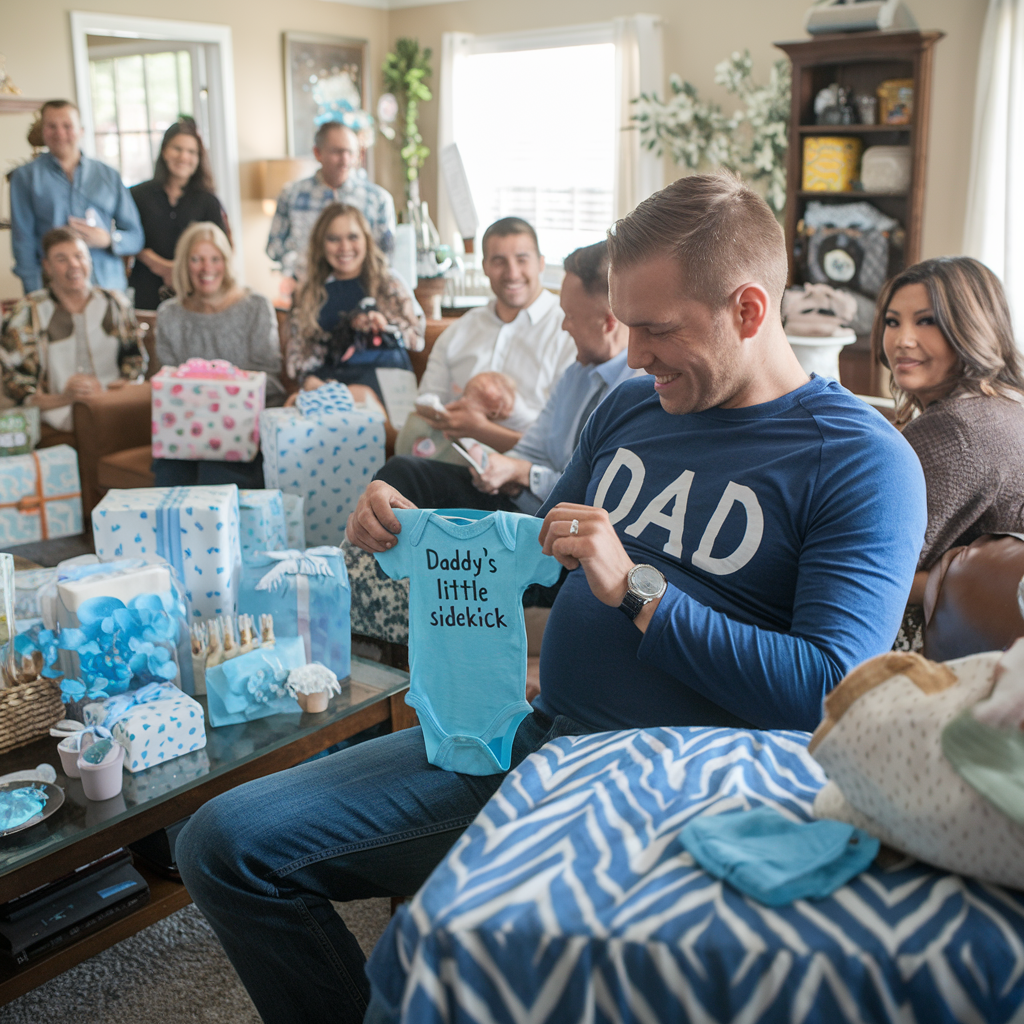 Dad-to-Be's Unique Baby Bash